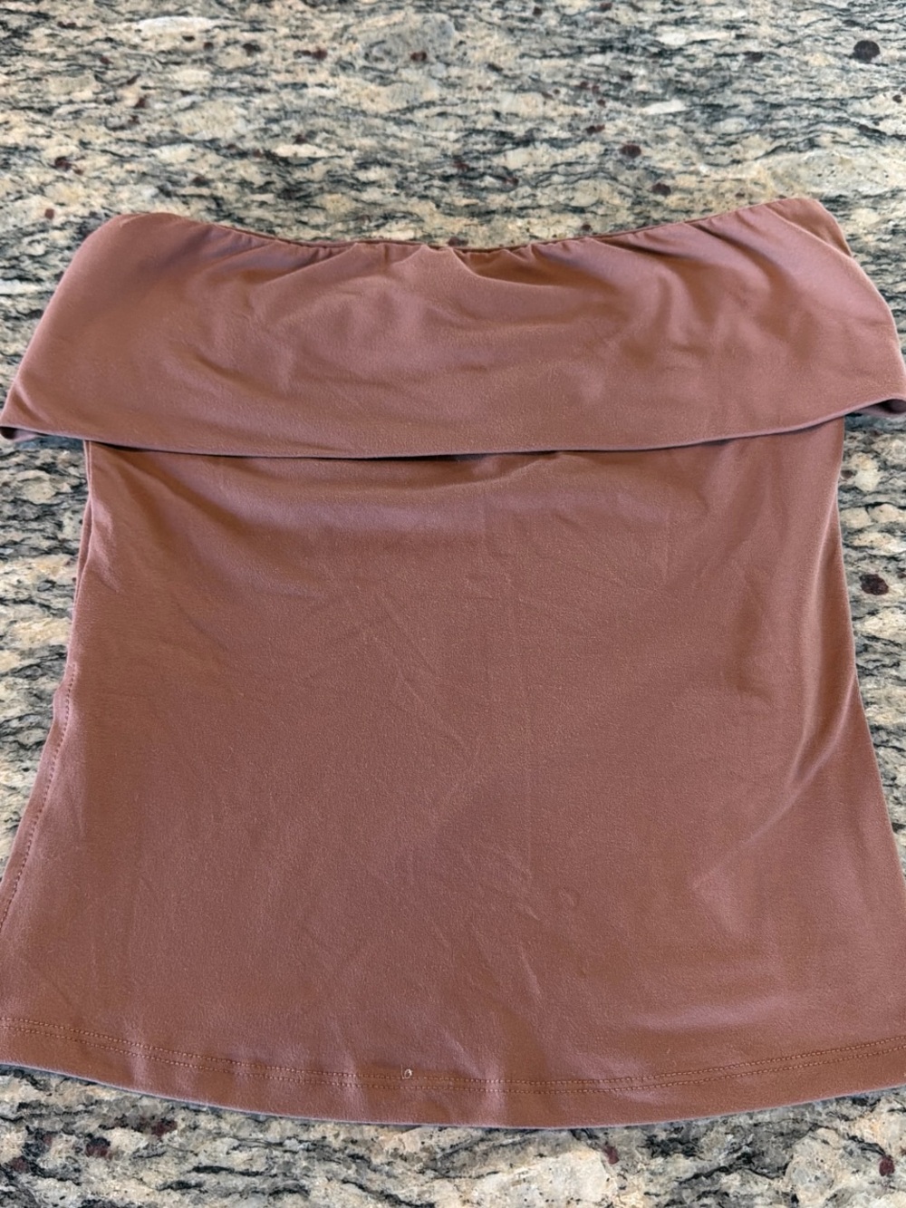 Women’s Off-Shoulder Foldover Cami in Mauve